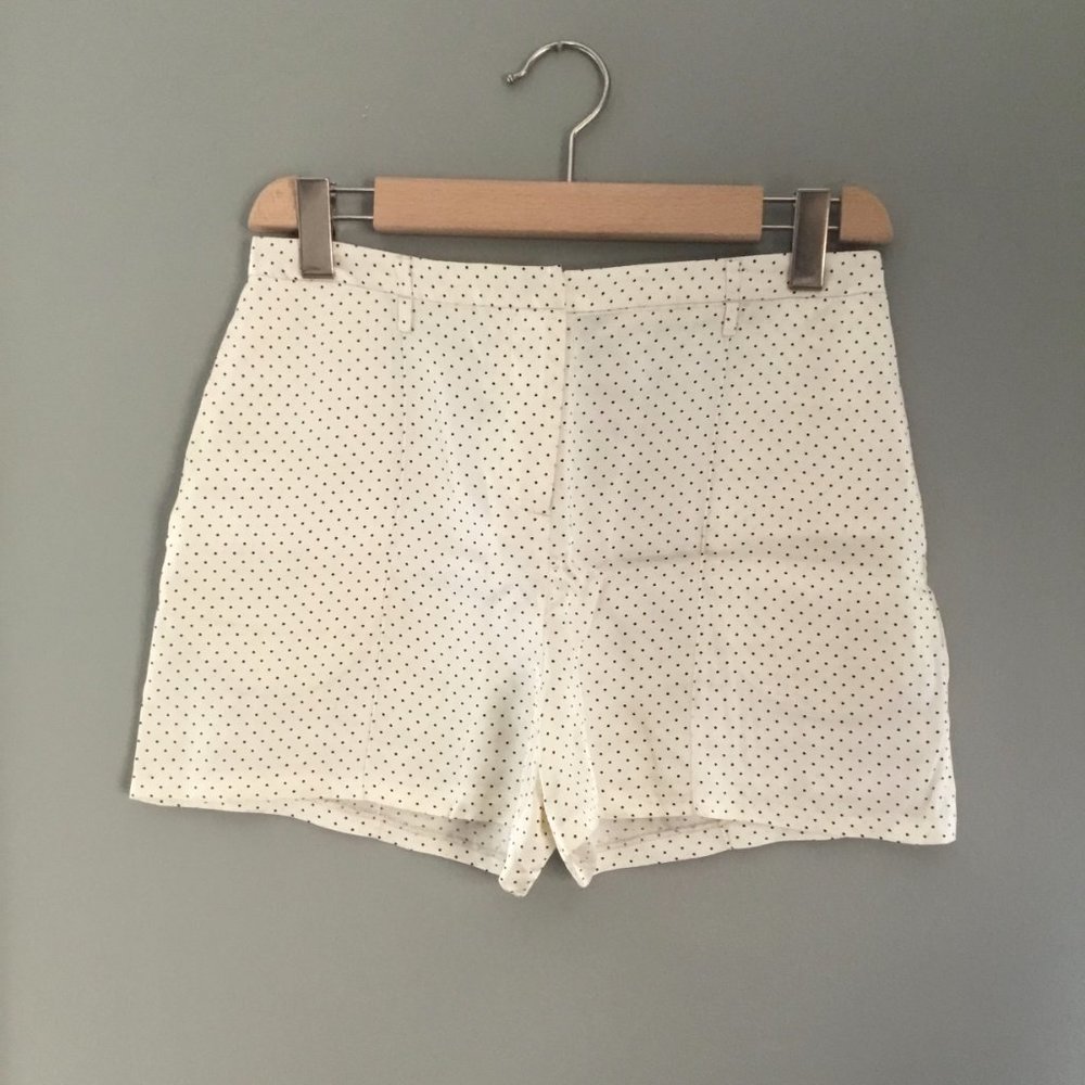 Elizabeth and James White with black polka dot